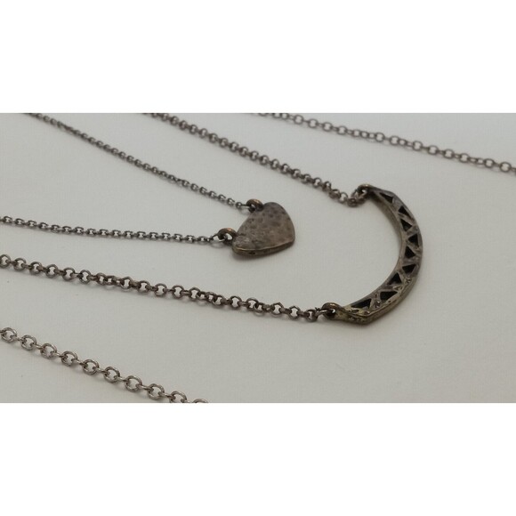 Premier Designs Jewelry Down to Earth 16" - 34" +4" Necklace 3 Removable Strands - Picture 3 of 9